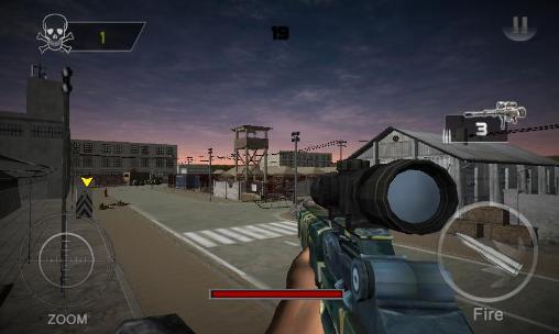 Gameplay of the The sniper revenge: Assassin 3D for Android phone or tablet.