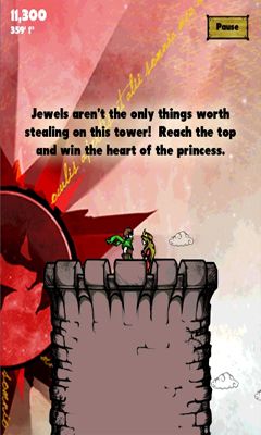 Gameplay of the The Thieving Tower for Android phone or tablet.