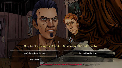 Gameplay of the The wolf among us for Android phone or tablet.