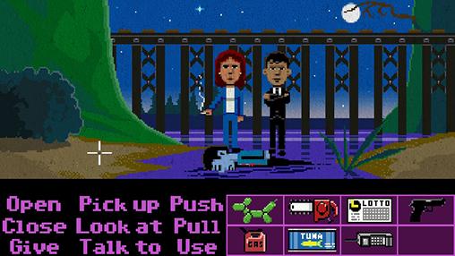 Gameplay of the Thimbleweed Park for Android phone or tablet.