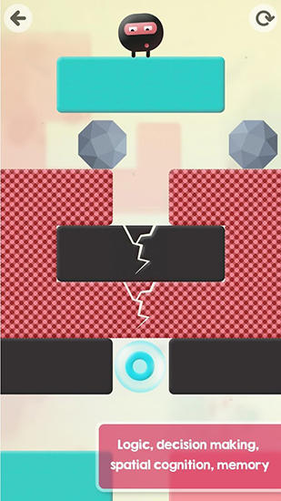 Gameplay of the Thinkrolls for Android phone or tablet.