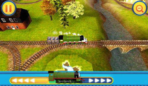 Gameplay of the Thomas and friends: Express delivery for Android phone or tablet.