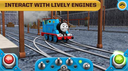 Gameplay of the Thomas and friends: Race on! for Android phone or tablet.