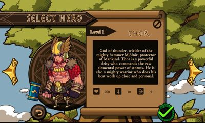 Gameplay of the Thor Lord of Storms for Android phone or tablet.