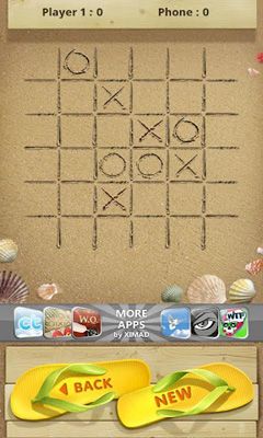 Gameplay of the Tic Tac Toe for Android phone or tablet.
