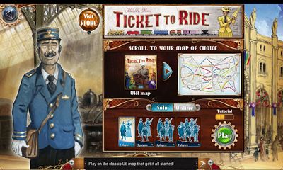 Full version of Android apk app Ticket to Ride for tablet and phone.