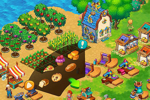 Tidal town: A new magic farming game - Android game screenshots.