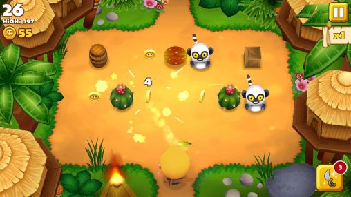 Gameplay of the Tiki monkeys for Android phone or tablet.