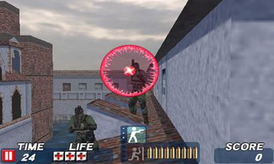 Gameplay of the Time Crisis Strike for Android phone or tablet.