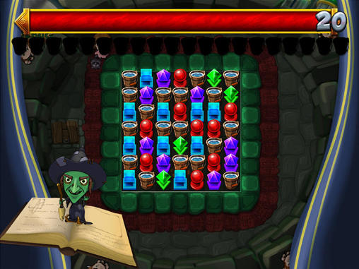 Gameplay of the Timeless gems for Android phone or tablet.