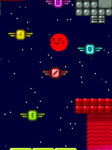 Tiny alien - Android game screenshots.
