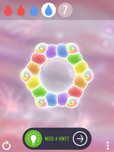 Tiny bubbles - Android game screenshots.