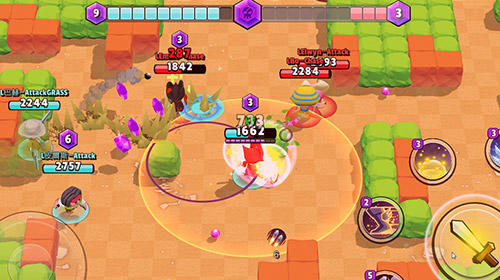 Tiny heroes: Magic clash - Android game screenshots.