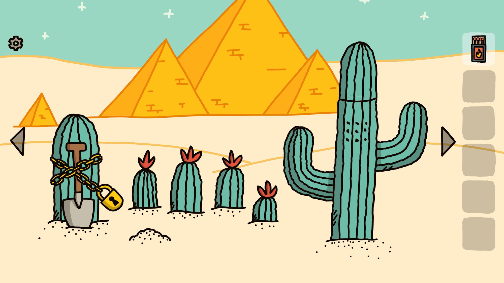 Tiny Quest: Desert - Android game screenshots.