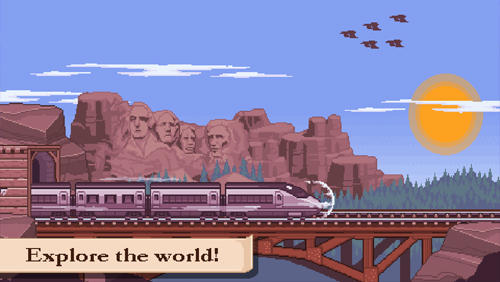 Tiny rails - Android game screenshots.