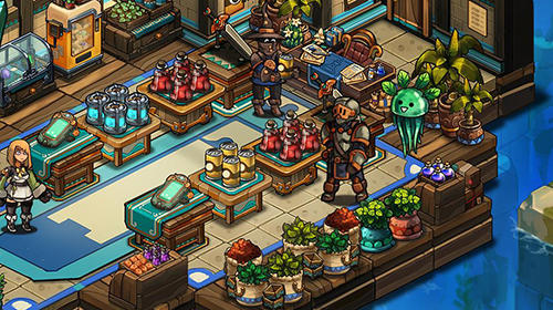 Tiny shop: Cute rpg store - Android game screenshots.