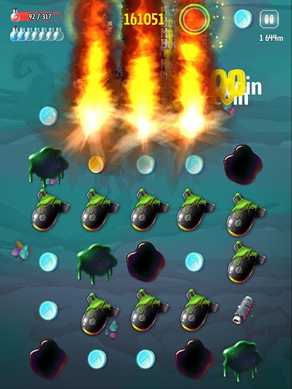Gameplay of the Tiny miners for Android phone or tablet.