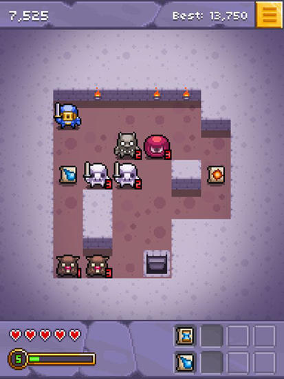 Gameplay of the Tiny rogue for Android phone or tablet.