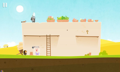 Gameplay of the Tiny Thief for Android phone or tablet.