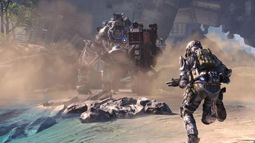 Gameplay of the Titanfall for Android phone or tablet.