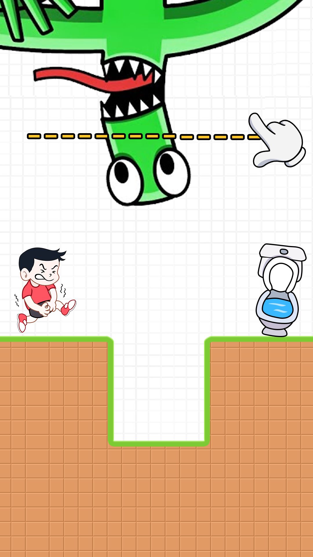 Toilet Run: Bridge Slice - Android game screenshots.