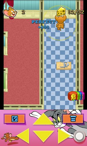 Gameplay of the Tom and Jerry: Mouse maze for Android phone or tablet.