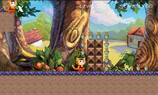 Gameplay of the Tom cat rush for Android phone or tablet.