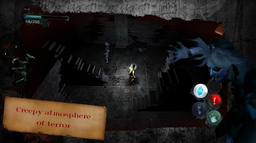 Gameplay of the Tomb labyrinth for Android phone or tablet.