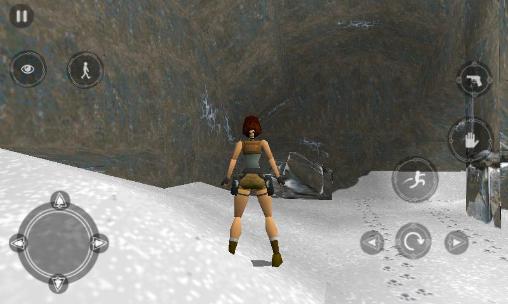 Gameplay of the Tomb raider 1 for Android phone or tablet.