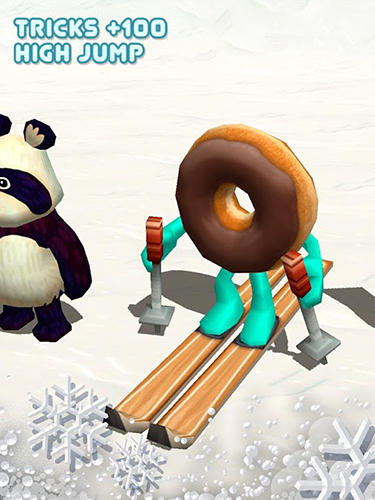 Gameplay of the Toodle's toboggan for Android phone or tablet.