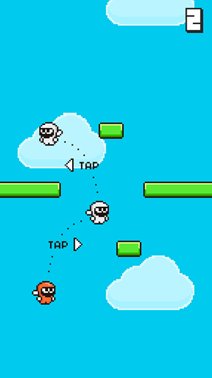 Gameplay of the Top heights for Android phone or tablet.