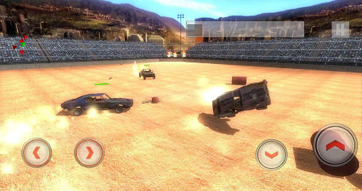 Gameplay of the Total crash racing for Android phone or tablet.