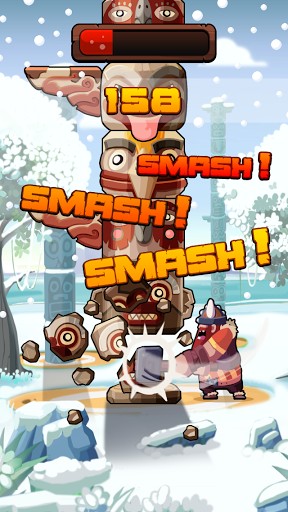 Gameplay of the Totem smash for Android phone or tablet.
