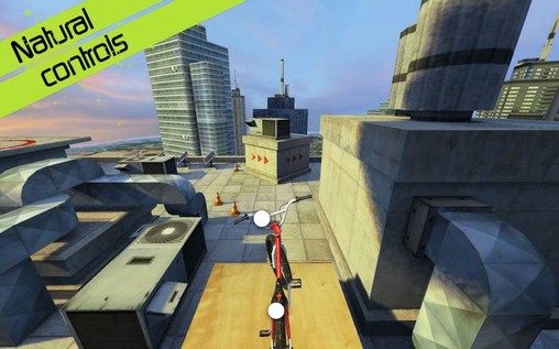 Gameplay of the Touchgrind BMX for Android phone or tablet.