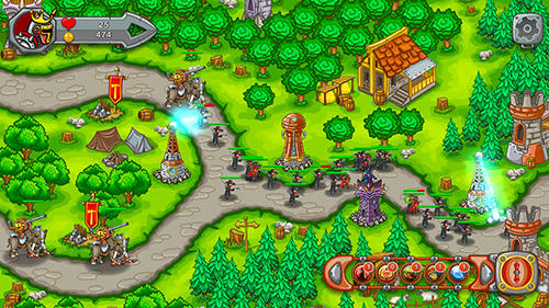 Tower defense: Castle wars - Android game screenshots.