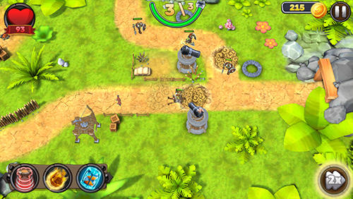 Tower defense: Defender of the kingdom TD - Android game screenshots.