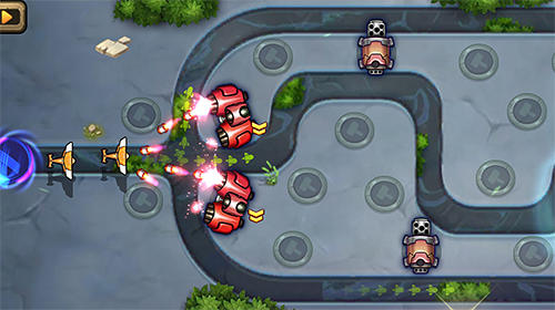 Tower defense: Galaxy legend - Android game screenshots.