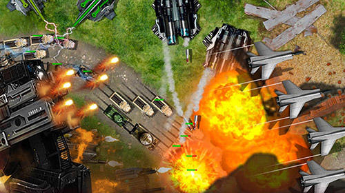 Tower defense: Next war - Android game screenshots.