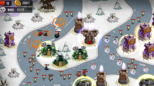 Tower defense: The last realm. Castle empire TD - Android game screenshots.