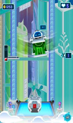 Gameplay of the Tower Bloxx Revolution for Android phone or tablet.
