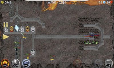 Gameplay of the Tower Defence Heroic Defence for Android phone or tablet.