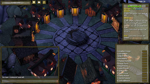 Gameplay of the Town of Salem for Android phone or tablet.