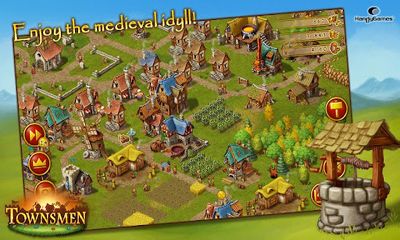 Gameplay of the Townsmen Premium for Android phone or tablet.