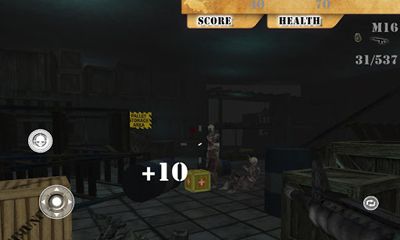 Gameplay of the Toxin Zombie Annihilation for Android phone or tablet.