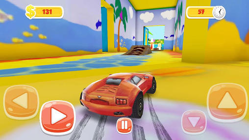 Gameplay of the Toy drift racing for Android phone or tablet.