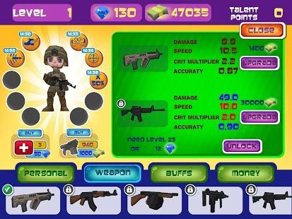 Gameplay of the Toy patrol shooter 3D Helloween for Android phone or tablet.