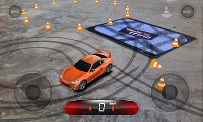 Gameplay of the Toyota 86 AR for Android phone or tablet.