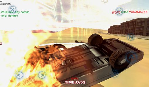 Gameplay of the Track racing: Pursuit online for Android phone or tablet.