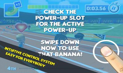 Gameplay of the Track & Tricks for Android phone or tablet.