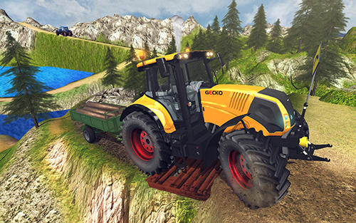 Tractor driver cargo 3D - Android game screenshots.